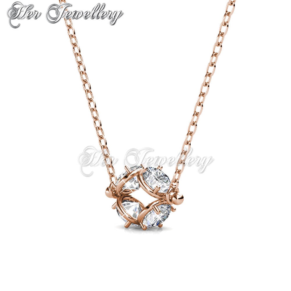 Swarovski Crystals Dia Cross Pendant‏ - Her Jewellery