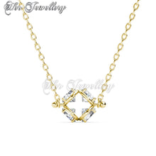 Swarovski Crystals Dia Cross Pendant‏ - Her Jewellery
