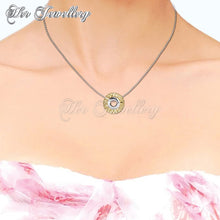 Swarovski Crystals Disco Ball Pendant Bundle (Jet Black + White + Champagne) - Her Jewellery