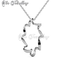 Swarovski Crystals Dominant Ring Pendant‏ - Her Jewellery