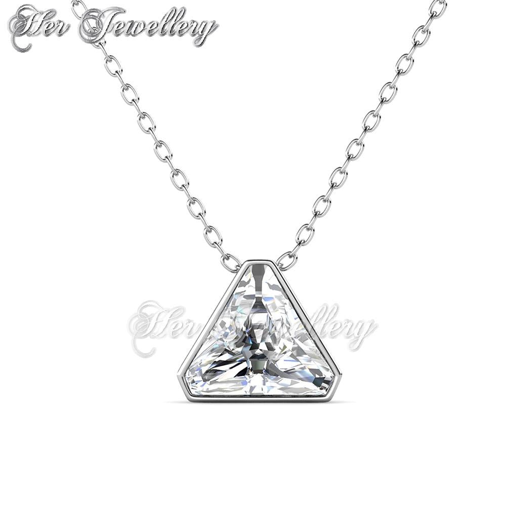 Swarovski Crystals Dreieck Pendant - Her Jewellery