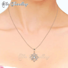 Swarovski Crystals Enchanted Cross Set (Rose Gold) - Her Jewellery