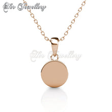 Swarovski Crystals Faith Heart Pendant (Rose Gold) - Her Jewellery