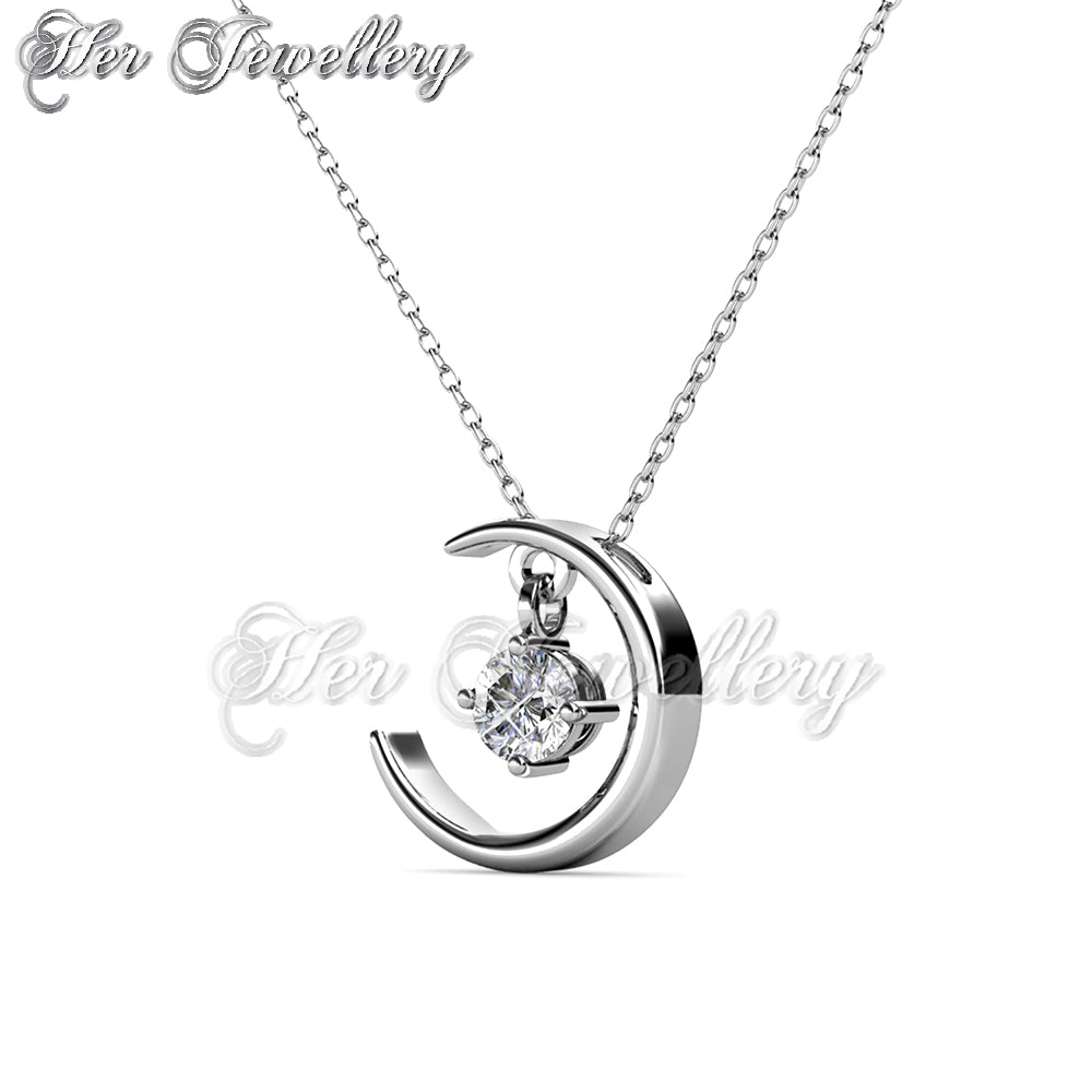 Swarovski Crystals Falling Star Pendant - Her Jewellery