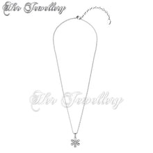 Swarovski Crystals Fleur Pendant - Her Jewellery
