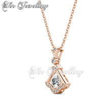 Swarovski Crystals Flint Pendant - Her Jewellery