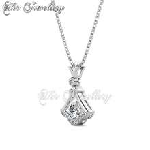 Swarovski Crystals Flint Pendant - Her Jewellery