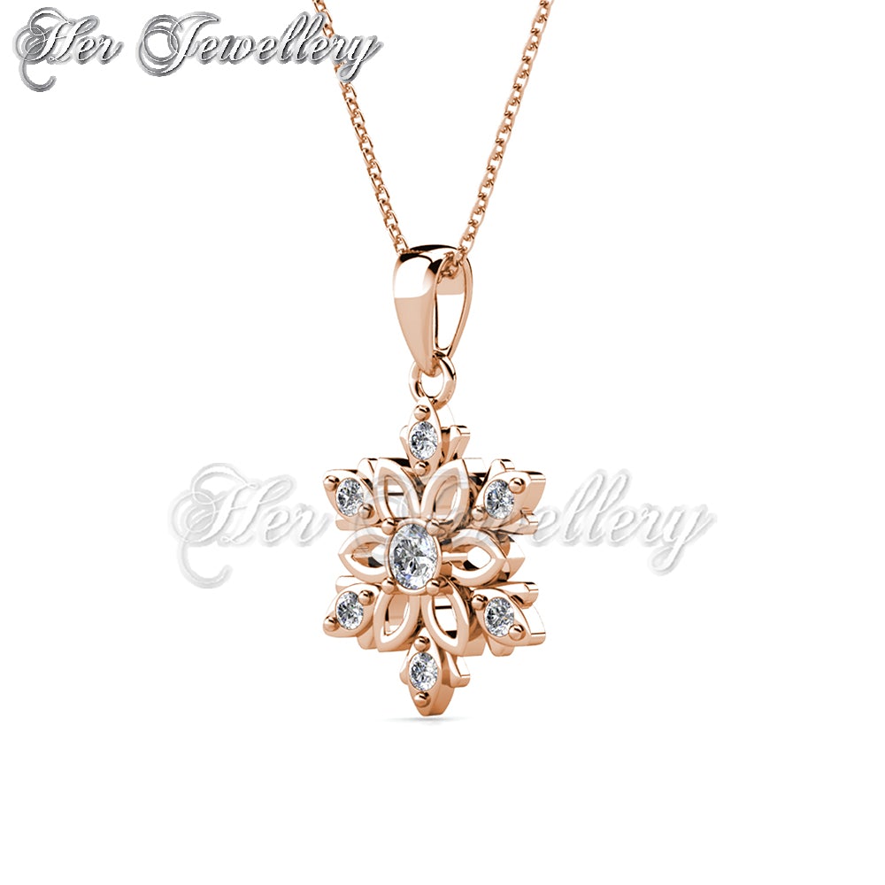 Swarovski Crystals Floraison Pendant - Her Jewellery