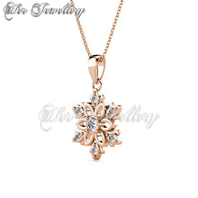 Swarovski Crystals Floraison Pendant - Her Jewellery