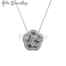 Swarovski Crystals Floret Pendant‏ - Her Jewellery