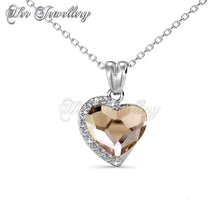 Fond Love Pendant‏ (12 Crystal Colours)