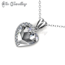 Fond Love Pendant‏ (12 Crystal Colours)