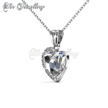 Fond Love Pendant‏ (12 Crystal Colours)