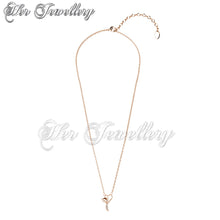 Swarovski Crystals Fox Love Pendant - Her Jewellery