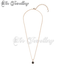 Swarovski Crystals Galaxy Stone Pendant (Rose Gold) - Her Jewellery