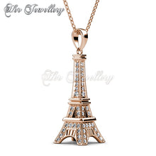 Swarovski Crystals Grande Pendant (Rose Gold) - Her Jewellery