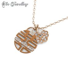Swarovski Crystals Happiness Pendant - Her Jewellery