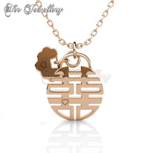 Swarovski Crystals Happiness Pendant - Her Jewellery