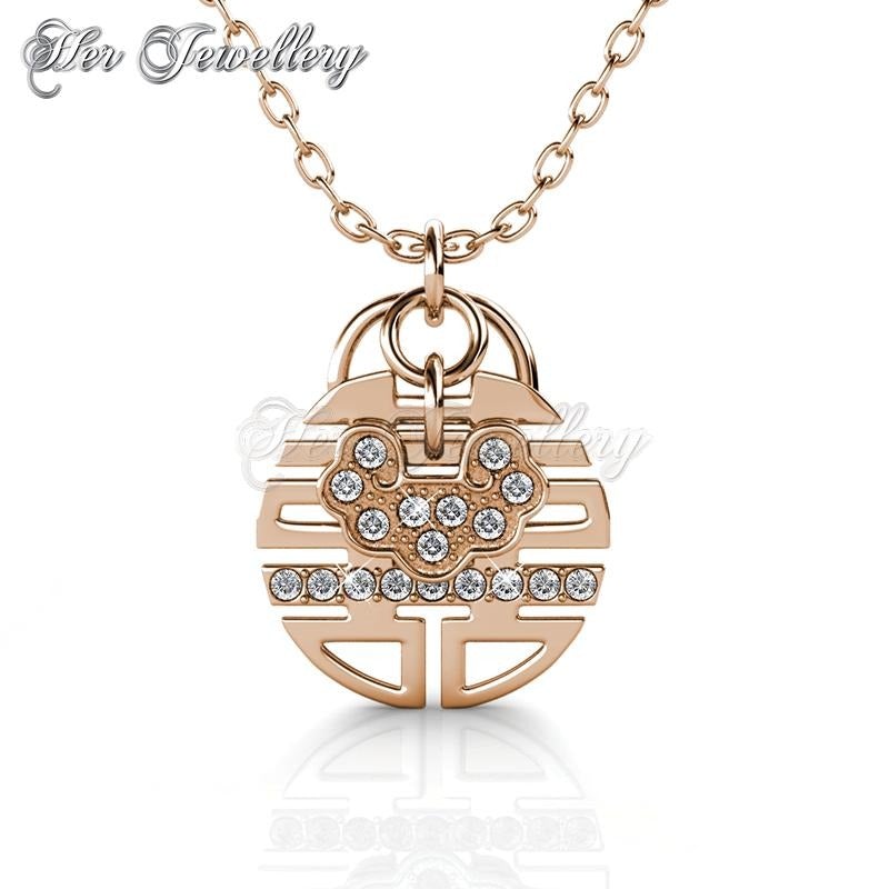 Swarovski Crystals Happiness Pendant - Her Jewellery
