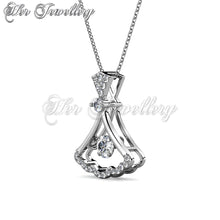 Swarovski Crystals Dancing Hayley Pendant - Her Jewellery
