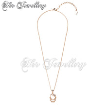 Swarovski Crystals Hello Kitty Pendant - Her Jewellery