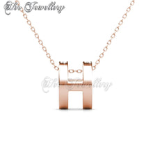 Swarovski Crystals Honey Pendant (Rose Gold) - Her Jewellery