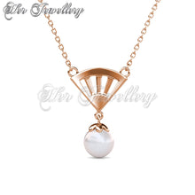 Swarovski Crystals Ingride Pearl Pendant - Her Jewellery
