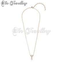 Swarovski Crystals Ingride Pearl Pendant - Her Jewellery