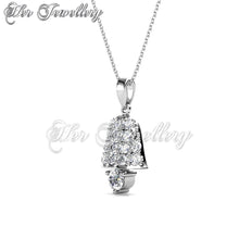 Swarovski Crystals Jingle Bell Pendant - Her Jewellery