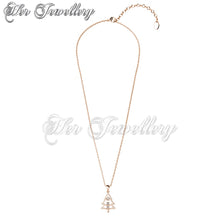 Swarovski Crystals Jolly Tree Pendant - Her Jewellery