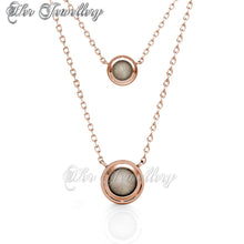 Swarovski Crystals Juliet Pendant (Rose Gold) - Her Jewellery