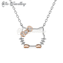 Swarovski Crystals Kitten Set - Her Jewellery