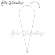 Swarovski Crystals Kitty Tail Pendant - Her Jewellery