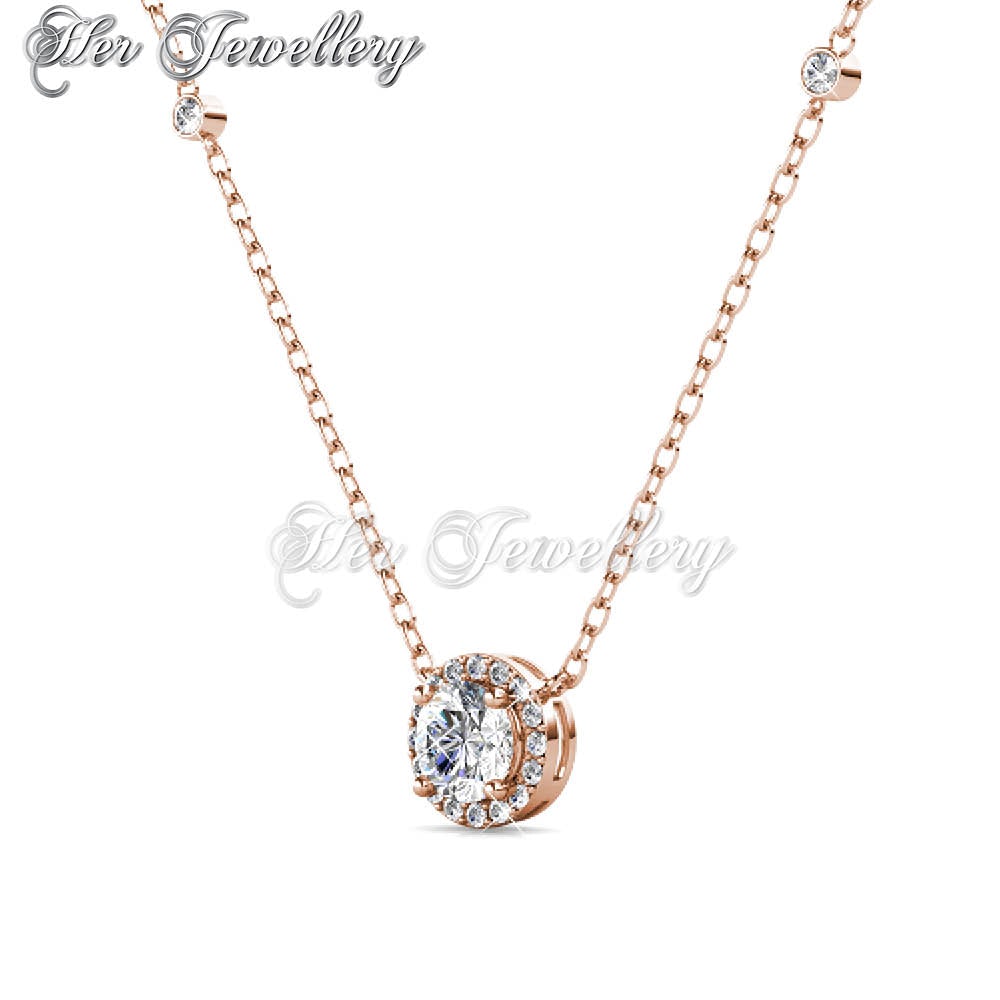 Swarovski Crystals Kreis Pendant‏ - Her Jewellery