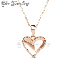 Swarovski Crystals L'Amour Pendant - Her Jewellery