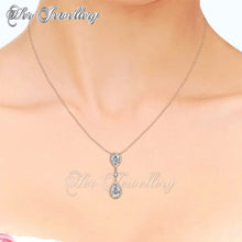 Swarovski Crystals Layla Drop Set (Rose Gold) - Her Jewellery