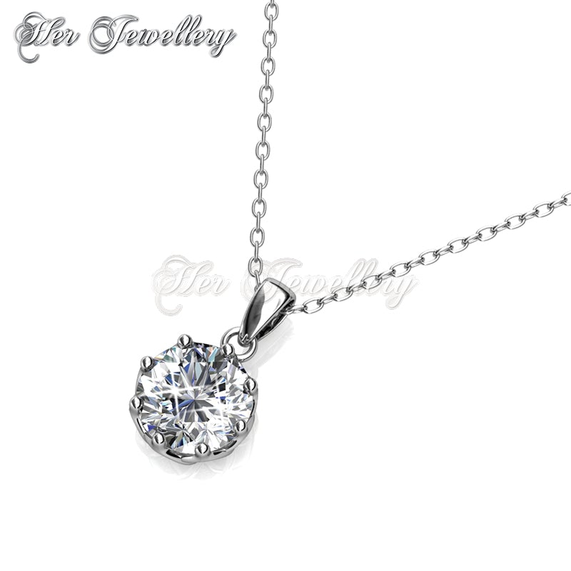 Swarovski Crystals Lily Pendant‏ - Her Jewellery