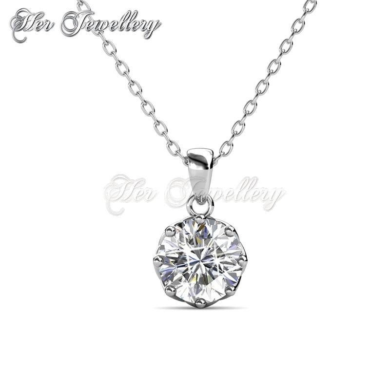 Swarovski Crystals Lily Pendant‏ - Her Jewellery