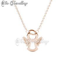 Swarovski Crystals Little Angel Pendant - Her Jewellery