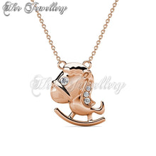 Swarovski Crystals Little Trojan Pendant - Her Jewellery