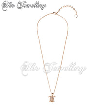 Swarovski Crystals Little Turtle Pendant - Her Jewellery