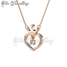 Swarovski Crystals Lovely Crown Pendant - Her Jewellery