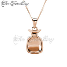 Swarovski Crystals Lucky Pouch Pendant - Her Jewellery