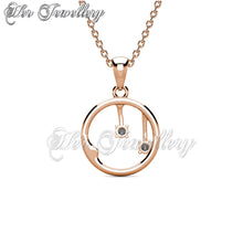 Swarovski Crystals Luna Pendant - Her Jewellery