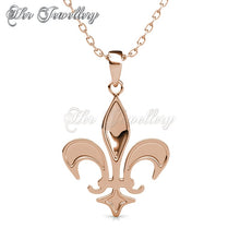 Swarovski Crystals Medieval Pendant (Rose Gold) - Her Jewellery