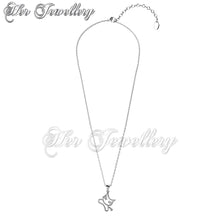 Swarovski Crystals Meowy Pendant - Her Jewellery