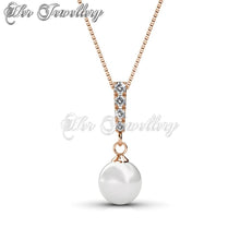Swarovski Crystals Mercury Pendant - Her Jewellery