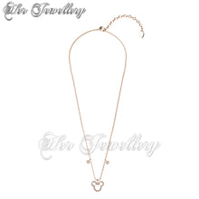 Swarovski Crystals Mickey Pendant - Her Jewellery