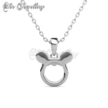 Swarovski Crystals Micky Pendant - Her Jewellery