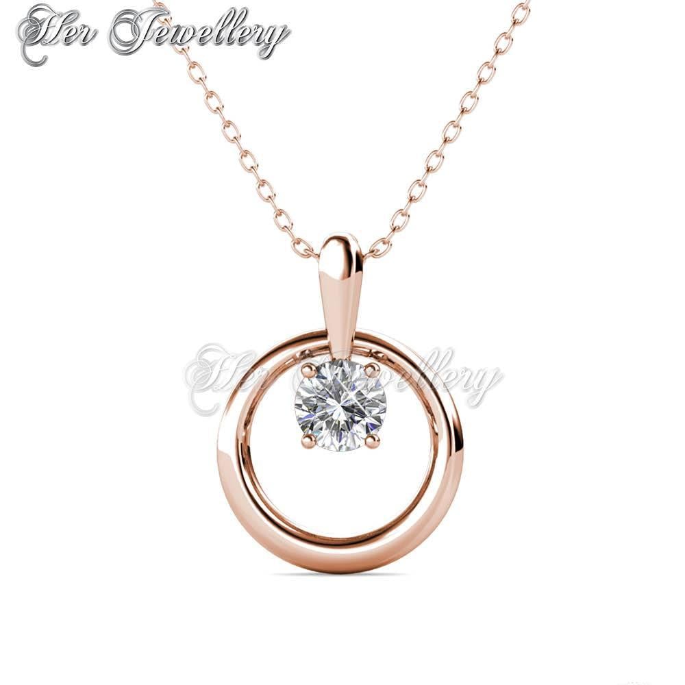 Swarovski Crystals Octavia Set (Rose Gold) - Her Jewellery